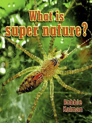cover image of What is Super Nature?